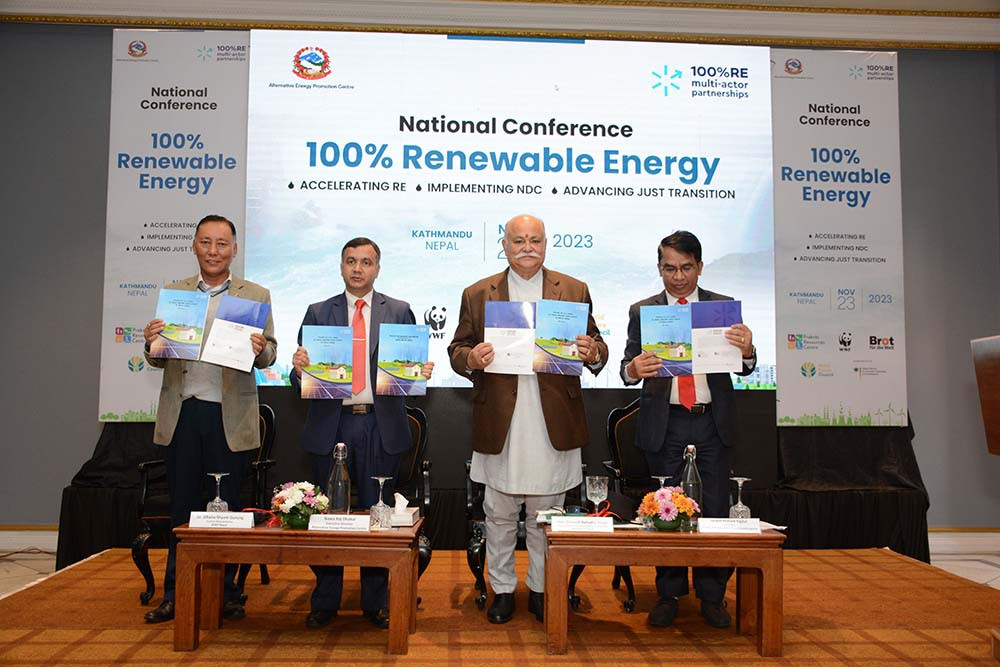 'Policy Roadmap for Nepal to Transition to 100% RE by 2050' launched